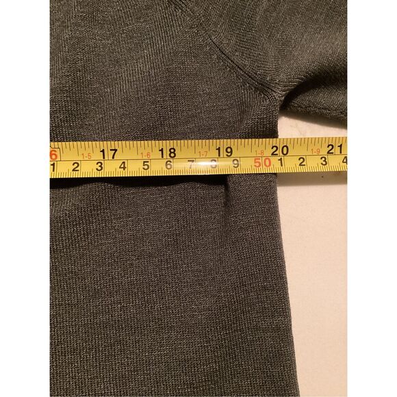 Eileen Fisher Women’s Silk Blend Scoop Neck Top Sz XL Green - Picture 4 of 5